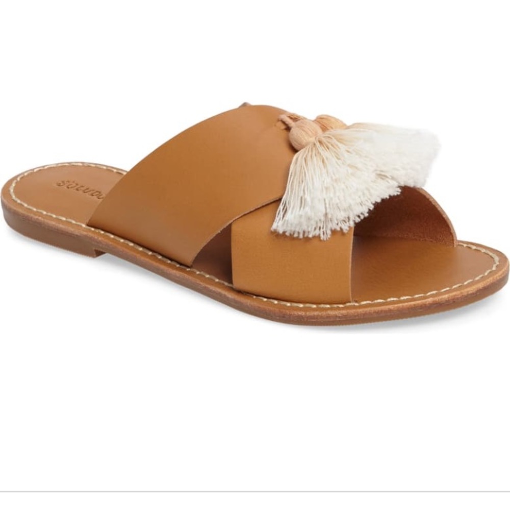 Soludos Tassel Slides
